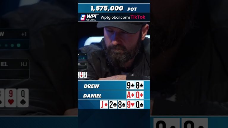 1,900,000 Pot Won – Day 4 WPT World Championship #shorts