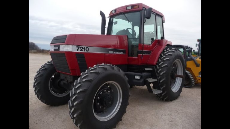 1994 CaseIH 7210 with only 382 Hours Sold Today on Brillion, WI Auction