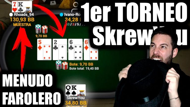 1er TORNEO de POKER de la COMUNIDAD de SkrewYou