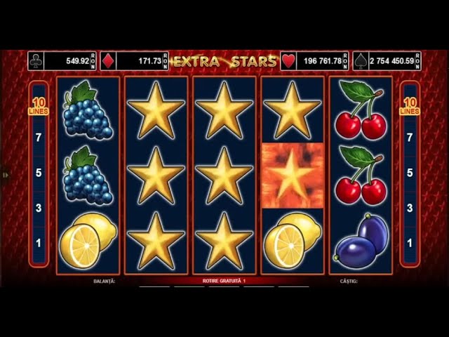 3 STELUTE BUNE LA EXTRA STARS! #aparate #pacanele #slots #live