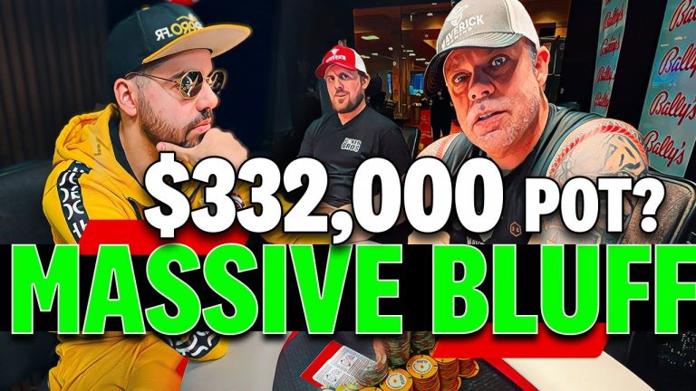 $332,000 pot? Eric Persson FRAZZLES the Frenchmen @YoHViraL Live at the Bike!