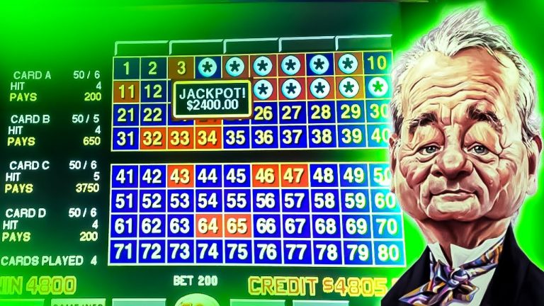 4 Card Keno Jackpot Numbers