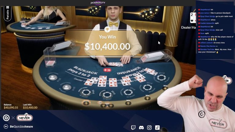 $40,000 Boxing Day Live Blackjack – Coffee and Blackjack Dec 26