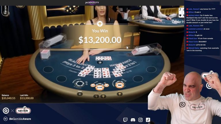 $40,000 Live Blackjack – Dec 27 – Coffee and Blackjack