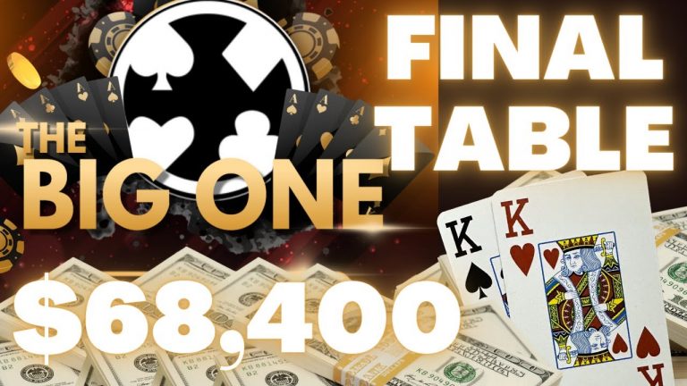 $68,400 BIG ONE Poker Tournament Final Table | TCH Live Dallas, Texas