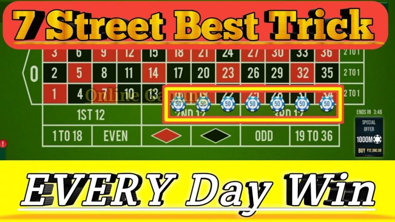 7 Best Trick || Every Day Win || Roulette StreetStrategy To Win || Roulette Tricks