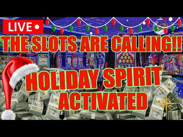 ABOUT TO LAND THE BIGGEST CHRISTMAS MIRACLE EVER ON SLOTS! LIVE HIGH LIMIT SLOT PLAY