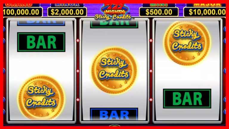 AMAZING FREE SPINS BONUS! ($50 BETS) MIGHTY 777 STICKY CREDITS SLOT OLD BUT GOLD SLOTS!