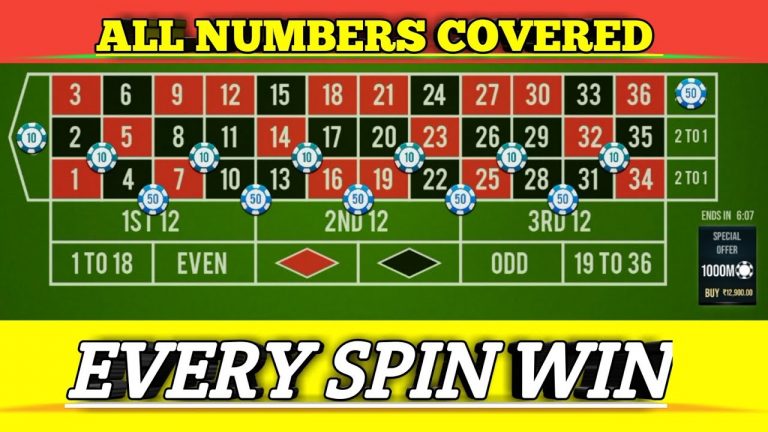 All Numbers Covered | Every Spin Win | Roulette Strategy To Win | Roulette Tricks