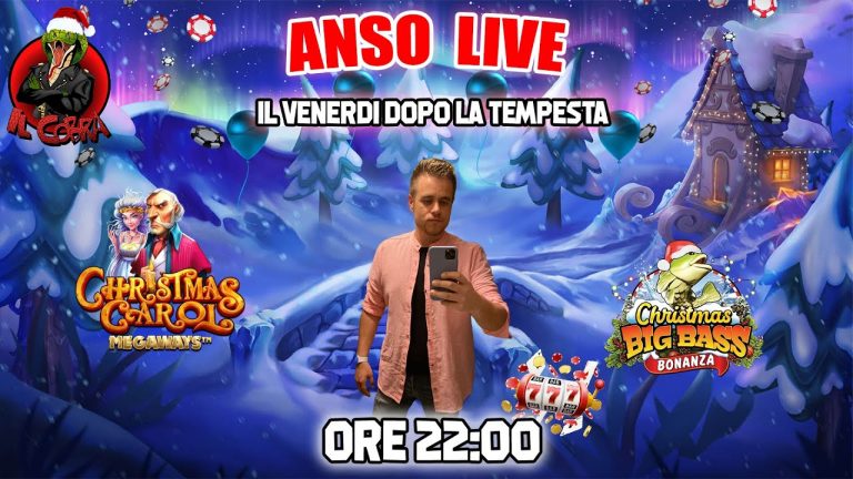 Anso Christmas Edition… Il Venerdi dopo la tempesta | Cobra Slot & Casino