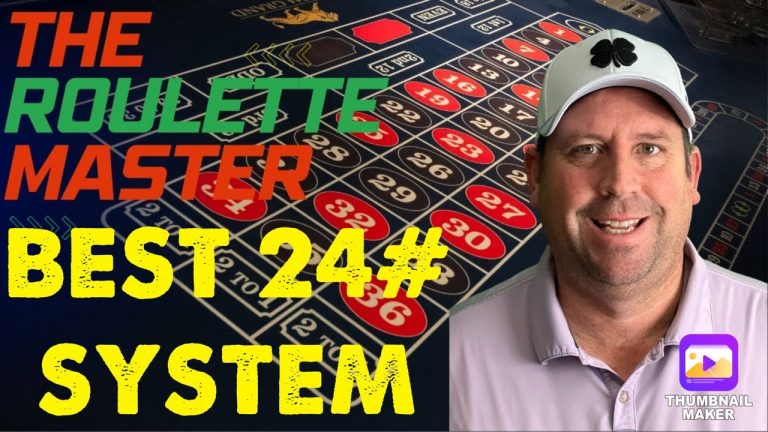 BEST ROULETTE STRATEGY TO WIN WITH 24 NUMBERS