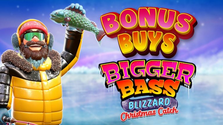 *BONUS BUYS* BIGGER BASS BLIZZARD CHRISTMAS CATCH! ANOTHER BARRY SLOT BUT CAN IT GIVE A BIG WIN?