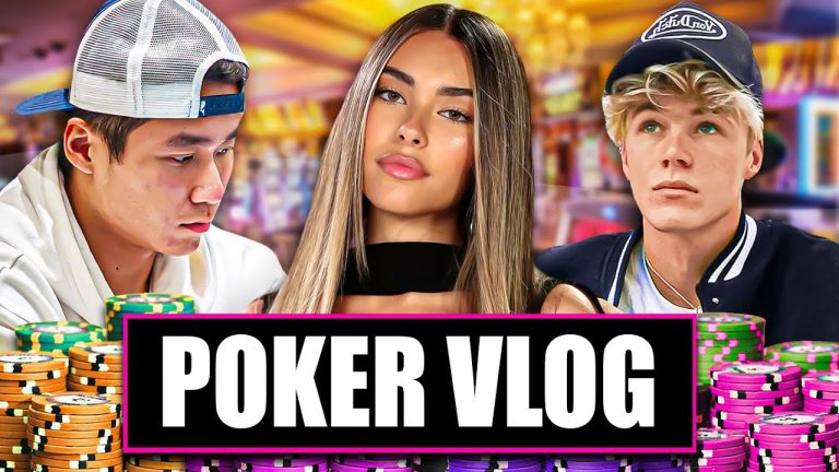 Battling Madison Beer + Nick Austin in Las Vegas! | BRC Poker Vlog #13