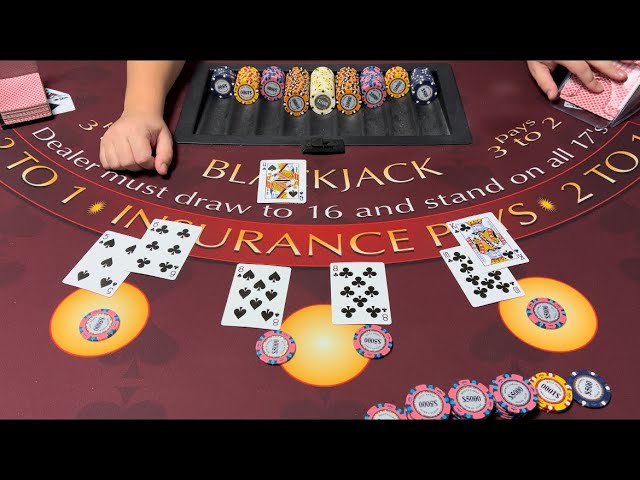 Blackjack | $50,000 Buy In | AMAZING High Limit Session! Splits, Doubles, & Over $100,000 Cash Out!