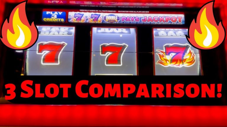 Blazing Double 7’s Vs Black & White Double Jackpot Quick Hit Vs Double Jackpot Quick Hit Blazing 7’s