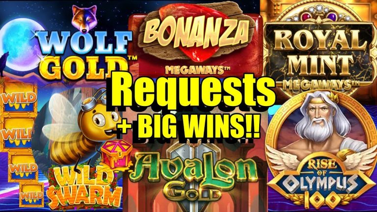 Bonus Compilation + Random Request Wheel, + BIG WINS!! Royal Mint, Bonanza, Avalon Gold & Much More