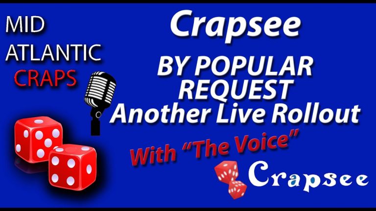 CRAPSEE LIVE ROLLOUT- With #crapsee – N4R8K8 #livecraps #midatlanticcraps