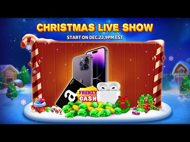 Cash Frenzy Lottery Christmas Live Show!