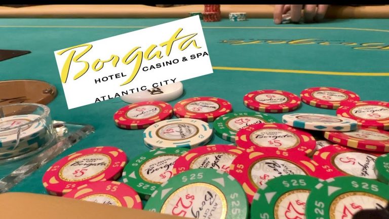 Cash Poker Vlog Borgata Action Atlantic City