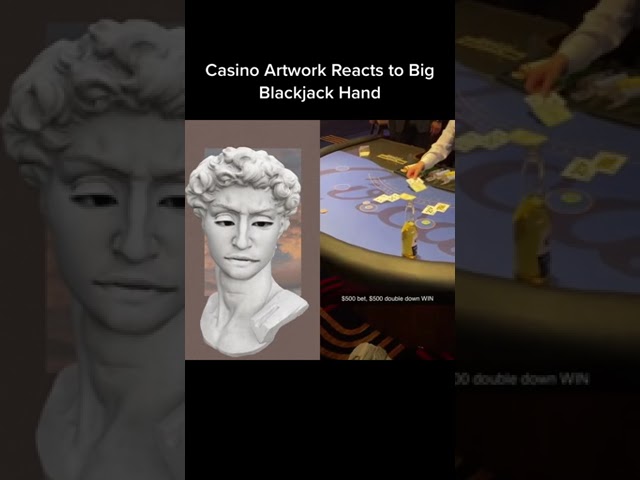 Casino Artwork Reacts to blackjack #blackjack