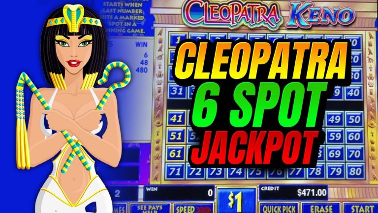 Cleopatra Keno 6 Spot Jackpot Tinia Hendershot