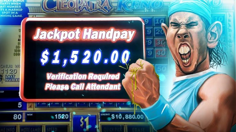 Cleopatra Keno 9 Number Multiple Jackpots