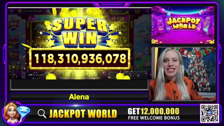 Colorful lives & Colorful drinks! Let’s win big with Alena in Jackpot World !