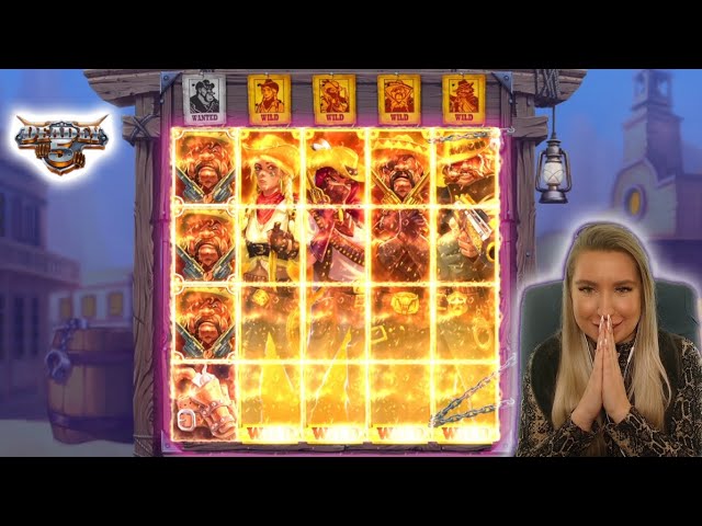 DEADLY 5 FULL SCREEN WILDS!!! INSANE BIG WIN ON PUSH GAMING SLOT!!!