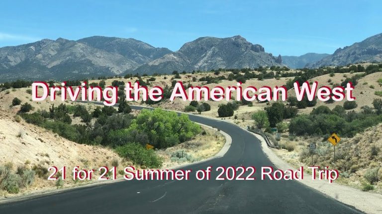 Driving the American West Road Trip Summer 2022