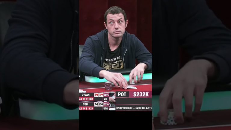 Dwan finds an incredible runout for AK vs 33! $232,000 POT!