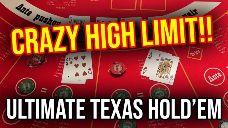 EPIC MAX BET FULL HOUSE!! HIGH LIMIT ULTIMATE TEXAS HOLDEM LIVE! Dec 26th 2022