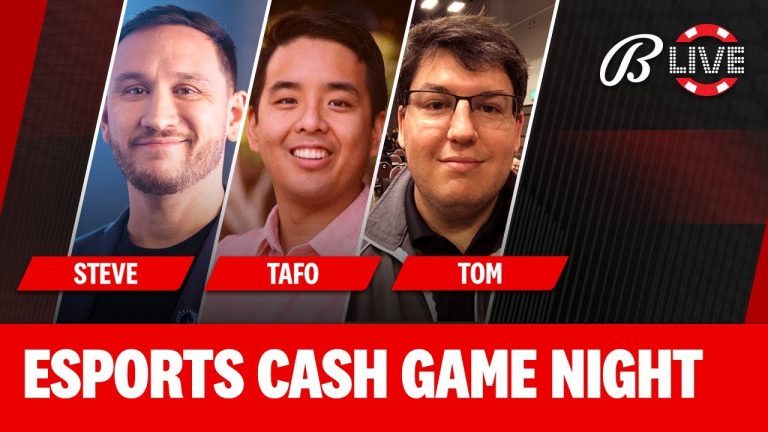 ESPORTS Cash Game Night w/ Tafo, Team Liquid Steve, Tom Martell – Live at the Bike!