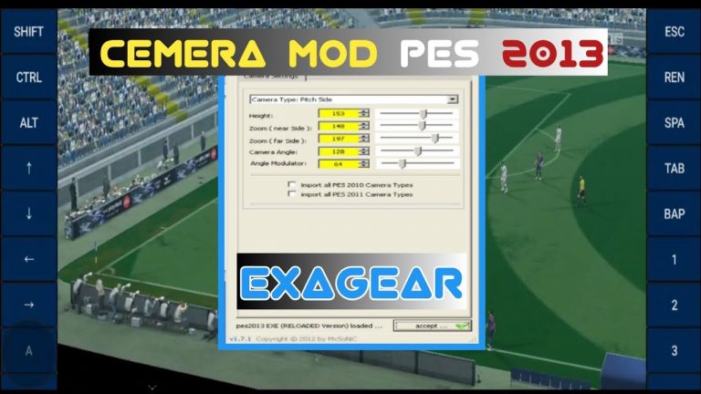 EXAGEAR PES2013 CAMERA MOD #exagear #snapdragon845 #pes2013