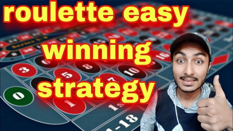 Easy roulette winning strategy || roulette strategy || best roulette strategy to win