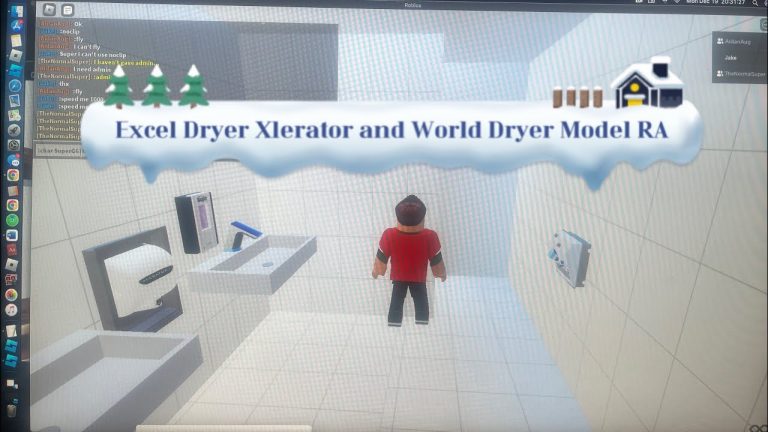 Excel Dryer Xlerator & World Dryer Model RA | Marathon, A hand dryer game with no menu – Roblox