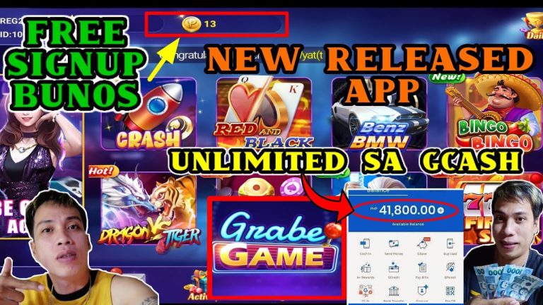 GRABE GAME NEW RELEASED APP MAY FREE PABUNOS AGAD AGAD UNLIMITED SA GCASH 24/7 CASHIN CASHOUT