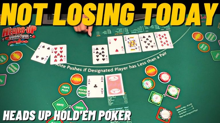 Great Profit on the First Winning Heads Up Hold’em Poker Session 3