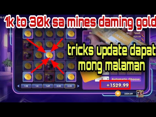 HEART GAME 1K TO 30K DAMING GOLD SA MINES TRICKS DAPAT MONG MALAMAN