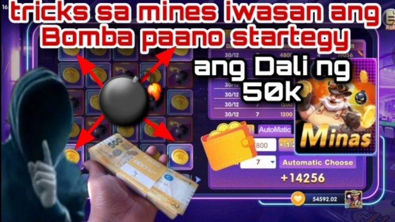 HEART GAME TRICKS SA MINES PAANO IWASAN ANG BOMBA 50K SA MINES MINS LANG