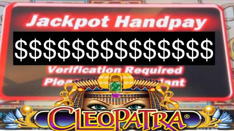 HIGH LIMIT JACKPOT HAND PAY CLEOPATRA in Las Vegas