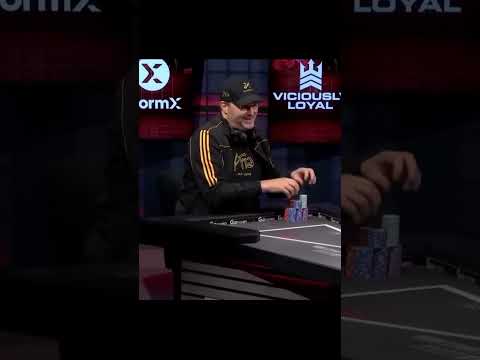 Helmuth is finally in a good mood after a hand against Koon?