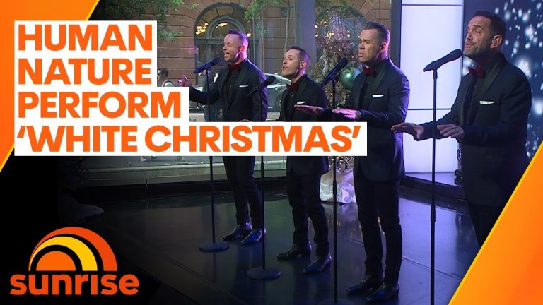 Human Nature perform ‘White Christmas’ live | Sunrise