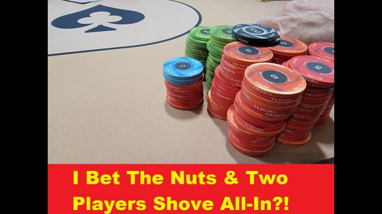 I Bet The Nuts & Two Players Shove All-In?! PLO Vlog 36