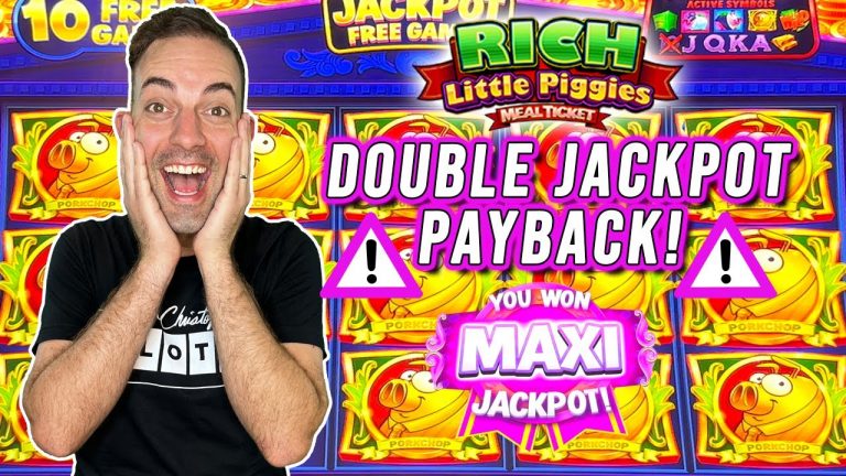 I GOT MY REVENGE & a DOUBLE JACKPOT!