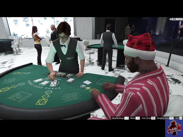 I Should Just Go to Vegas… | GTAV Online #threecardpoker #smallstreamer #diamondcasino #bigdreams