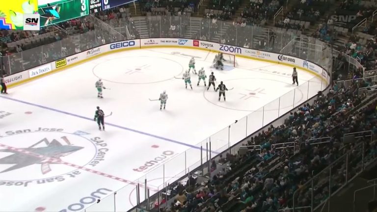 Ilya Mikheyev scores goal vs Sharks (7 dec 2022)