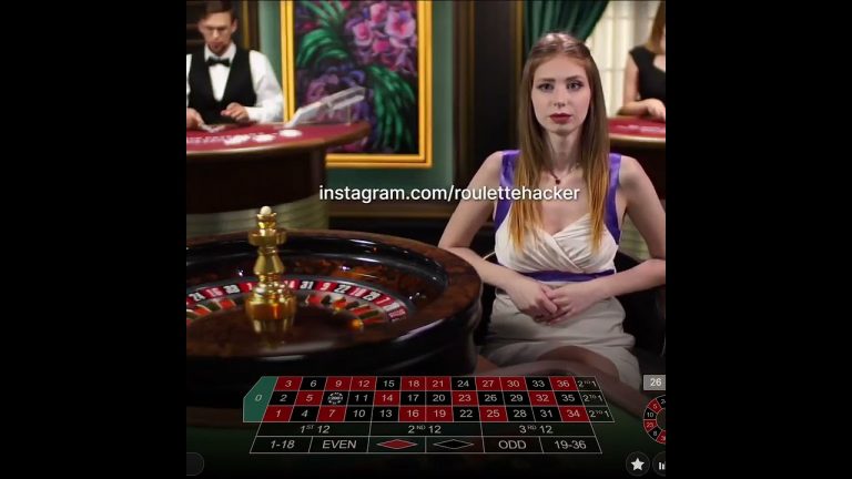 Insane roulette trick! 99.9% win rate on live roulette! Big win!!!