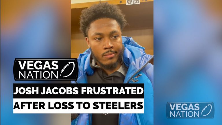 Josh Jacobs expresses frustration after Raiders loss to Steelers