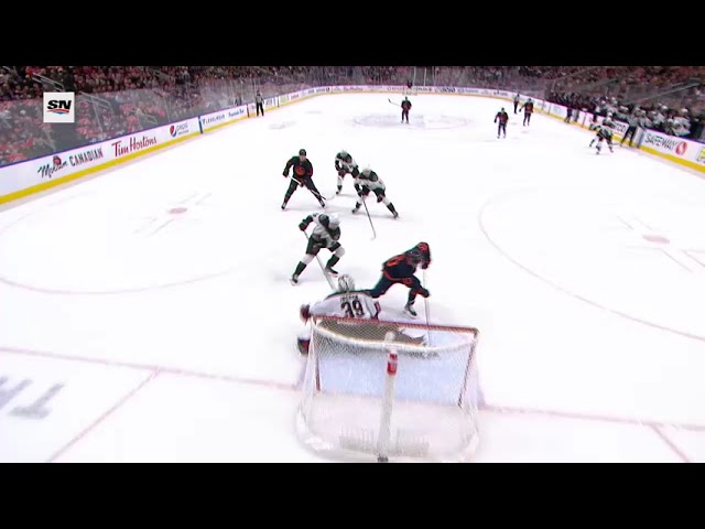 Klim Kostin assists on Ryan’s goal vs Coyotes (7 dec 2022)