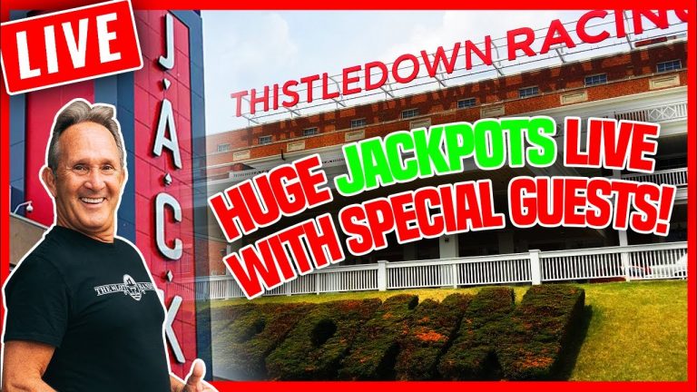 LIVE From Thistledown JACK!! Handpay Huntin